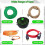 RV Sewer Hose Storage Bag with Breathable Mesh , DoubleLayer Organizer for Camping Trailer 3