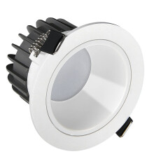IP44 Waterproof LED Recessed Ceiling Lights 7W, 80mm CutOut, Neutral Light, Bathroom and Kitchen Spotlights, 1Pcs