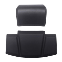 Motorcycle Backrest Pad with Detachable Rear Cushion for Comfortable Passenger Support A1
