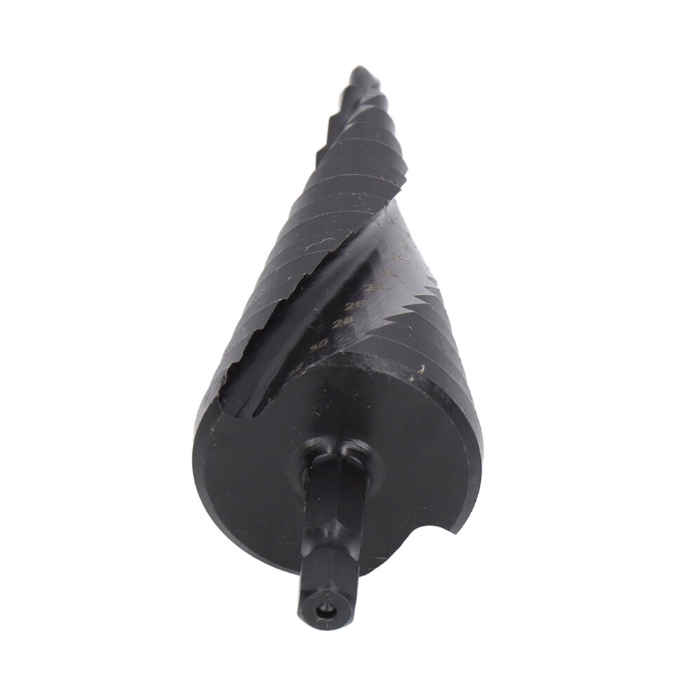 Hss Spiral Step Drill Bit 15 Steps 4-32Mm Black Pagoda Hole Reamer Hex Shank 7661375512975