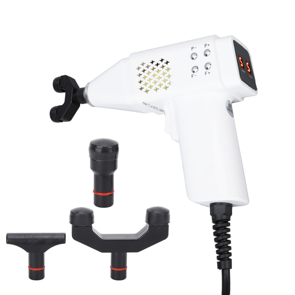 Adjustable Electric Chiropractic Tool for Neck Spine Pain Relief 100â240V UK