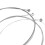 6Pcs Nickel Steel Electric Guitar Strings Replacement for 1‑6 String 6