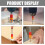 6pcs ABS Plastic Screw Holders and Bit Holders for Woodworking Precision Screw Handling Durable Tools 2
