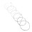 6Pcs Nickel Steel Electric Guitar Strings Replacement for 1‑6 String 5