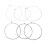 6Pcs Nickel Steel Electric Guitar Strings Replacement for 1‑6 String 8