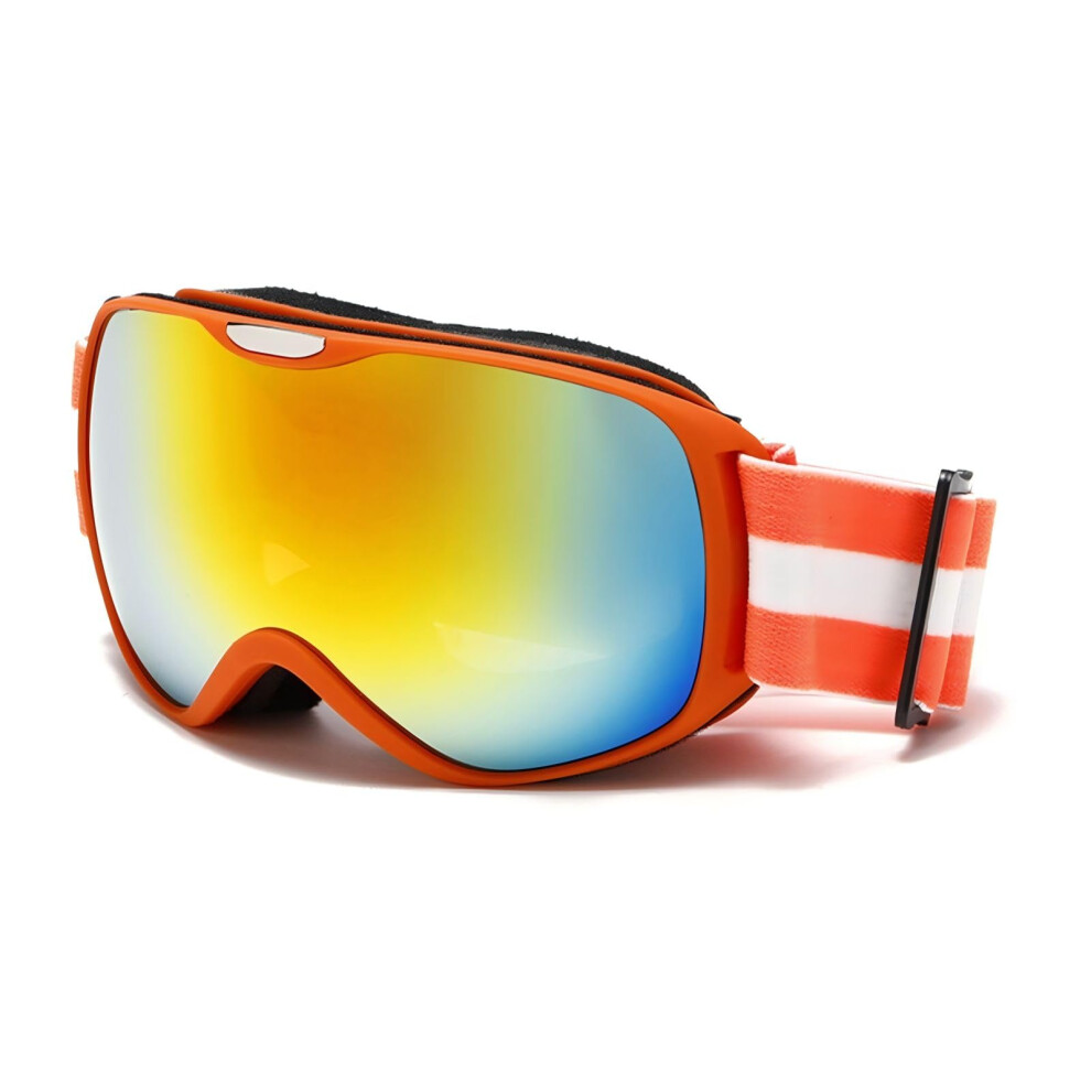 Winter Children's Anti-Fog HD Double Layer Ski Goggles Compatible with Myopia Glasses for Enhanced Protection-image-OPC-PPSX22B-NEW