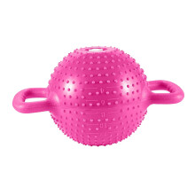 Adjustable Water Filled Kettlebell with Non Slip Handle for Home Yoga Strength and Cross Training Rosy