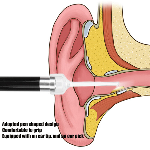 LED Ear Penlight with Ear Pick, Fitting Tool for Doctors & Nurses 2