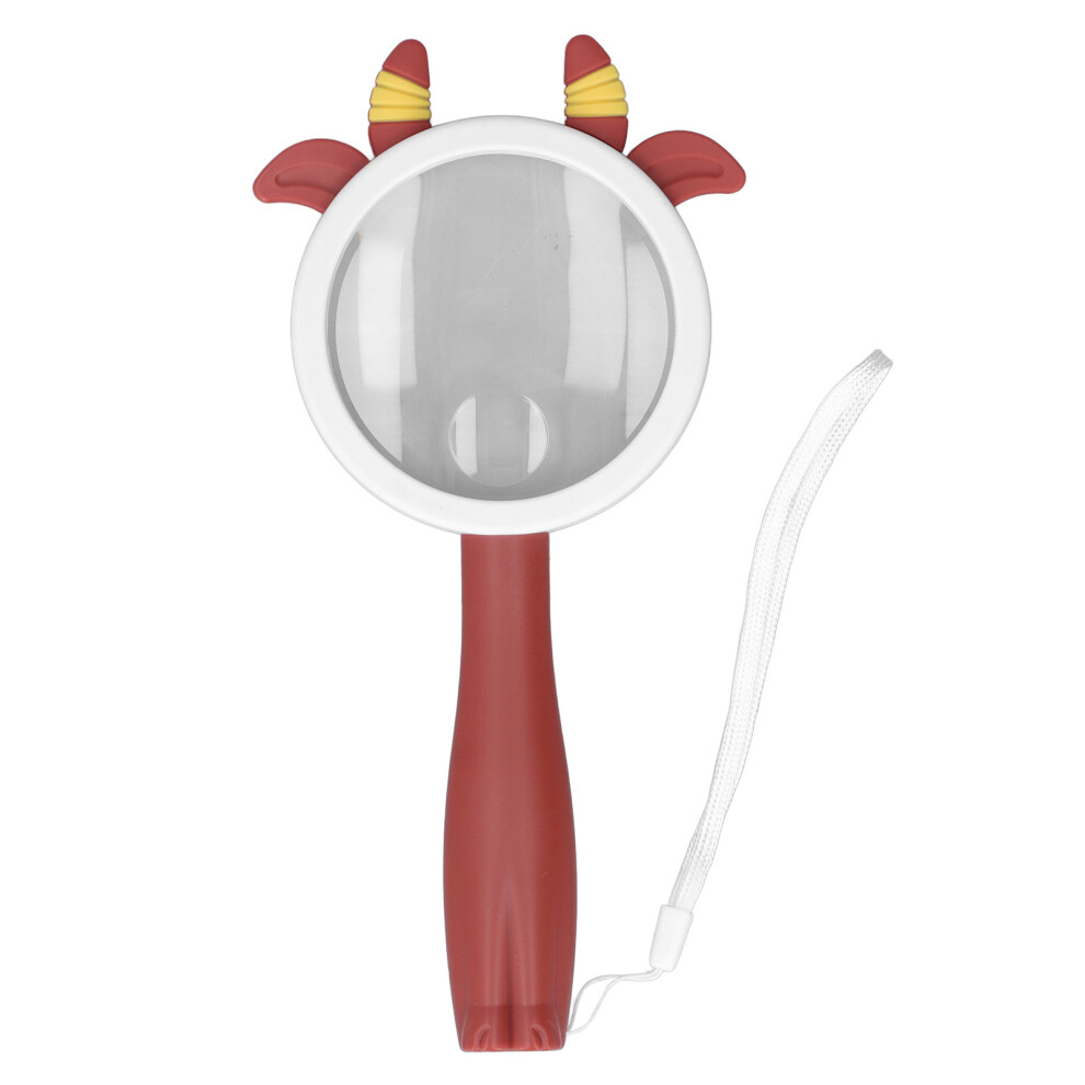 Cartoon Cow Handheld Magnifier, Ergonomic Design & High Definition Design Magnifying Glass for Hobbyists & Professionals