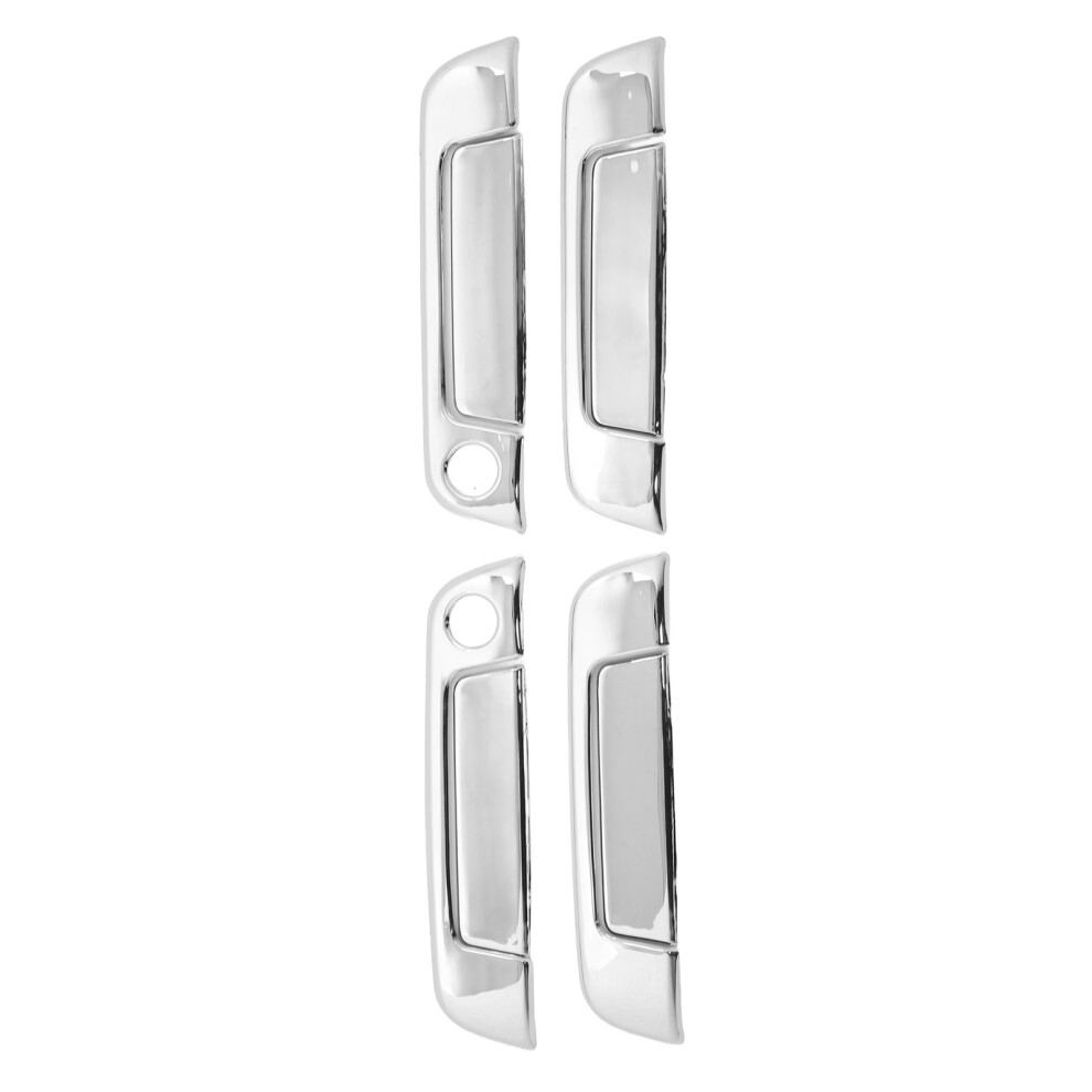 Exterior Door Handle Cover Abs Chrome Weatherproof For E32 E34 E36 - 4 Sets 8711375525075