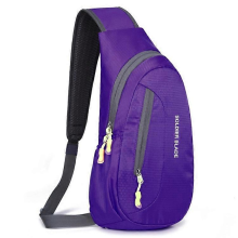 PurpleSOLDIER BLADE 1104 Fahrrad-Schultertasche, Outdoor-Sporttasche, leichte Polyester-Umhängetasche