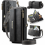 BlackGalaxy S25 FE Case with RFID Zipper Wallet, Leather Stand Cover & Strap 1