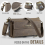 BrownGalaxy S25 FE Case with RFID Zipper Wallet, Leather Stand Cover & Strap 4