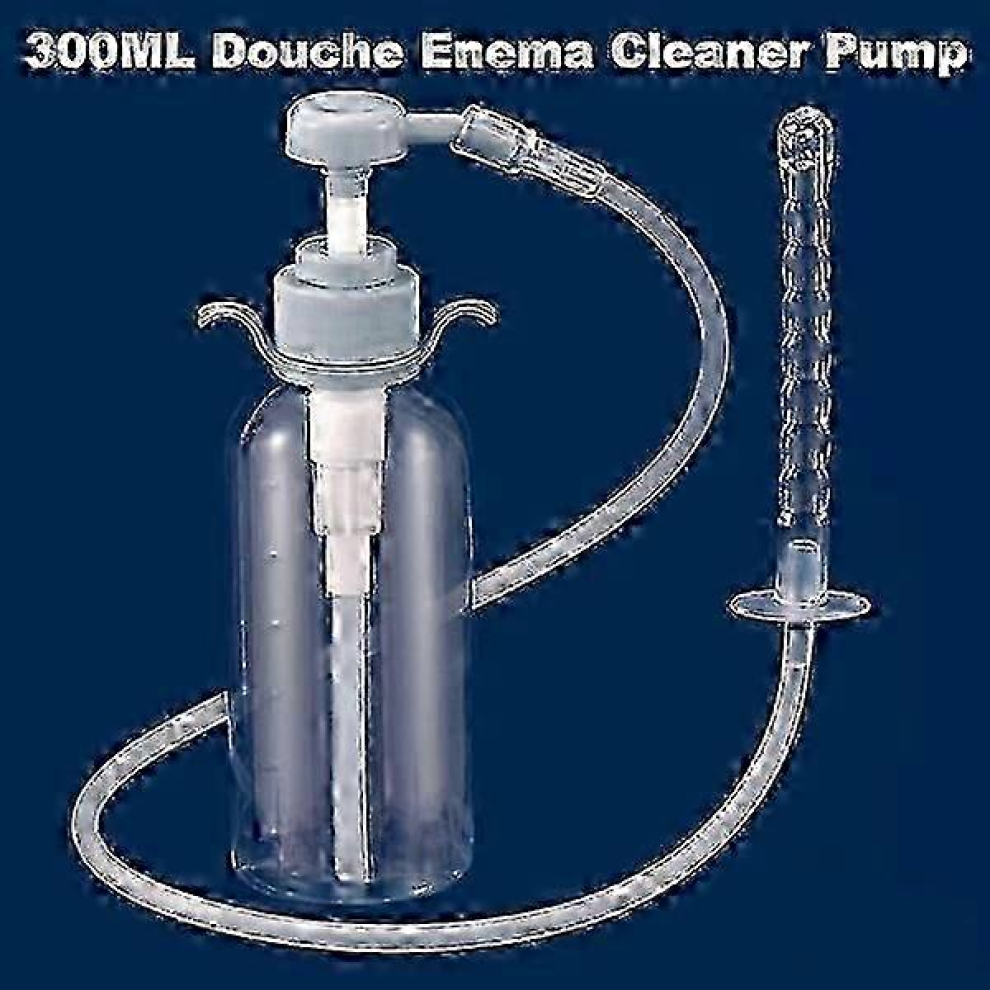 300ML Clean Anal Douche Enema Cleaner Bulb Kit Hygiene Cleaning Safe Comfortable