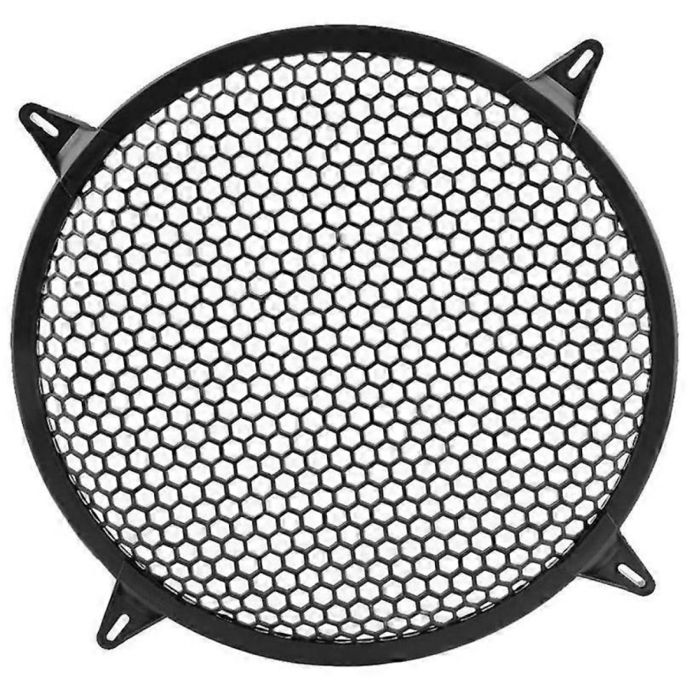 1Pcs Speaker Cover, Car Audio Plastic Mesh Cover Woofer Speaker Modification Protect Guard(12 Inch) 7057162658764