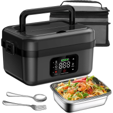 Cordless Electric Lunch Box for Adults,16000mAh Rechargeable Self-Heating Food Warmers for Office C