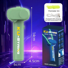 greenLuminous rope transmitter, children's toy, student stress-relieving wonder, new rotating rope stress-relieving version