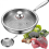 28CMBTitanium Pan Pro With Lid 2025 Durable Scratch Non Stick Titanium Pan For Cooking 1