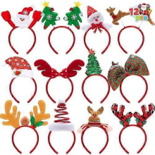5512 Pack Christmas Headbands Headwear Accessories for Women Men Kids Christmas Parties Holiday (ONE SIZE FIT ALL)