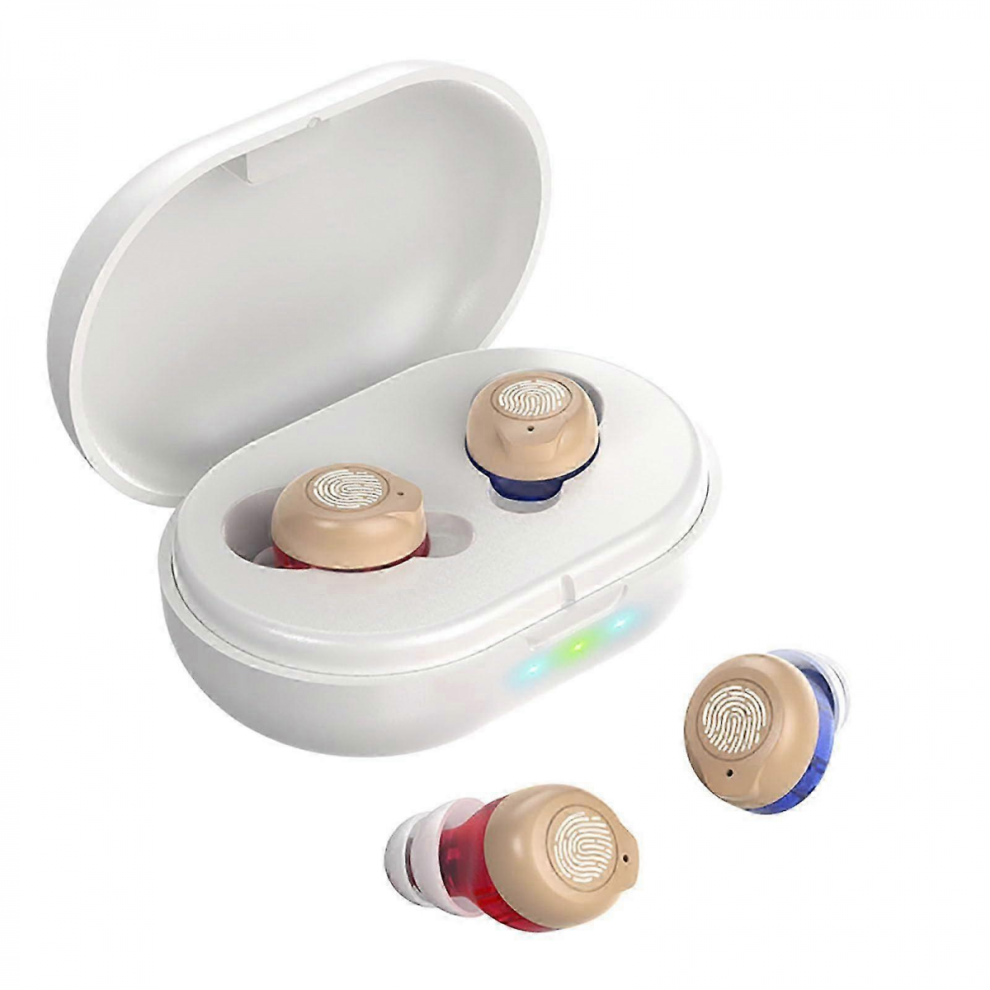 Nano Rechargeable Touch Hearing Aids for Seniors and Adults Severe Hearing Loss