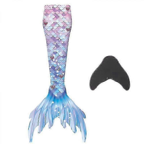 Code da sirena PurpleXL per nuoto bambini e adulti con monopinna