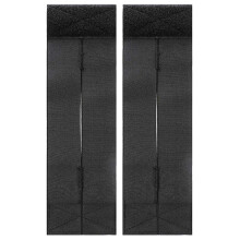 Baseball & Softball Glove Wrap Band, Elastic Strap, Adjustable Fit, Lightweight Design, Black, Two Pack