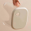 Cream WhiteAcrylic Shower Stool300 Lb Capacity 3