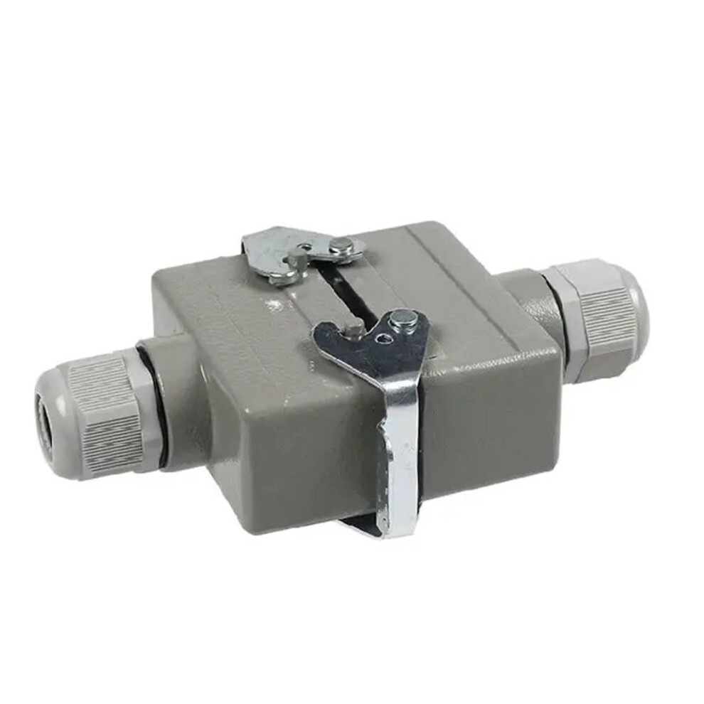 Rectangular Heavy Duty Connector 24 Core Pins Waterproof, Industrial 16A Harsh Environment 9187378407677