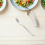 Silver15.5X2.7X1.5CMSnail Tong And Fork Set 16 Pcs Convenient Eating Tools For Home Use Tableware 4