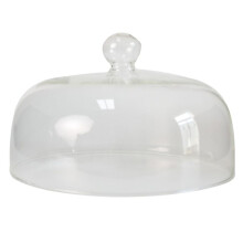 Tapa para Microondas de Vidrio de Borosilicato de Alta Resistencia, Antisalpicaduras, No Tóxica y Sin Plástico (10 Pulgadas)