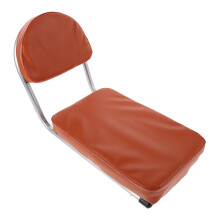 Bicycle Rear Seat with Backrest UltraSoft Cushion, Rack Seat, Road, Mountain EBikes Compatible, Easy Installation