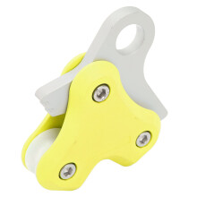 Rullo retrattile in lega di alluminio universale per immersioni, portata 250KG, giallo fluorescente