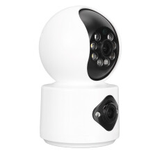Dual-Linse 4MP WiFi-Sicherheitskamera mit Nachtsicht & 128G Unterstützung