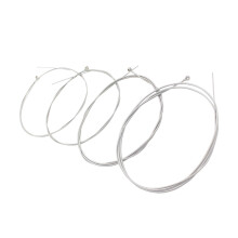 4-teiliges E-Bass-Saitenset, vernickeltes