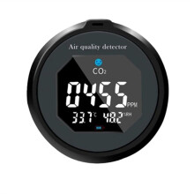 CO2-Mätare, Larminstrument, Multifunktionell Termohygrometer, Luftkvalitetsdetektor, Luftkvalitetstestare för Hemmet