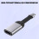 Cavo Piatto USB-C Type-C A  Compatibile   DP 4K HD Converter Portatile 5