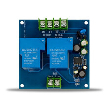 220V 2-Kanalig Automatisk Strömbrytarmodul Strömavbrotts Standby-Omvandlingsbrytarkort Nödomvandlare