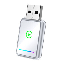 Adaptateur Carplay Sans Fil 2 en 1, Clé USB, Adaptateur Carplay Intelligent et Android Auto, Plug And , Carplay Filaire Vers Sans Fil A