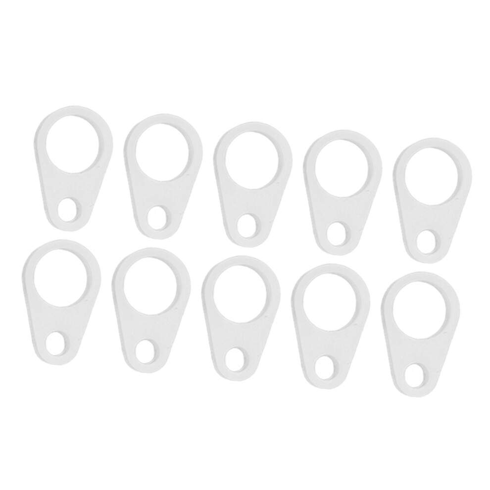 10pcs Silicone Hearing Aid Clip Adaptor Prevent Loss for Elderly Kids S