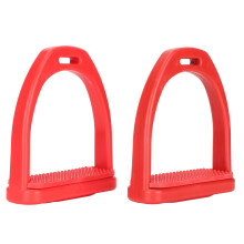 Højstyrke Plastik Hestestigbøjler Ridning Engelsk Ridning Letvægts Holdbar Aluminium Sikker Fodstøtte Klassisk Western Design Stigbøjler Til