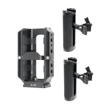 JLwin Adaptador de Expansión para Osmo Pocket 3. Jaula Protectora de Aluminio para  Osmo Pocket 3. Soporte Adaptador de Metal.