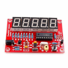 DIY Digital LED Frequency Counter 1Hz-50MHz Crystal Oscillator Meter Tester Kit Five-Digit Digital Tube Display DIY Kit