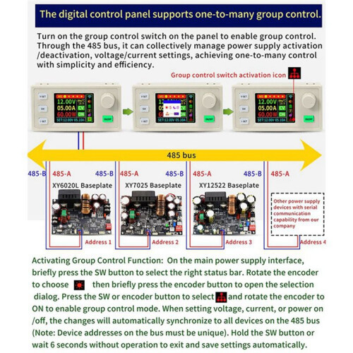 XY-SS18H Tela LCD Colorida com Porta Serial de 1,8 Polegadas + Módulo WIFI para Fonte de Alimentação CNC com Comunicação Serial 2