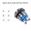 16 mm Hohe Rund Metall Momentan Push Button Schalter 6