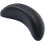 Motorcycle Passenger Backrest Cushion Universal Black Leather Seat Pad Comfortable Support 2