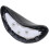 Motorcycle Passenger Backrest Cushion Universal Black Leather Seat Pad Comfortable Support 4