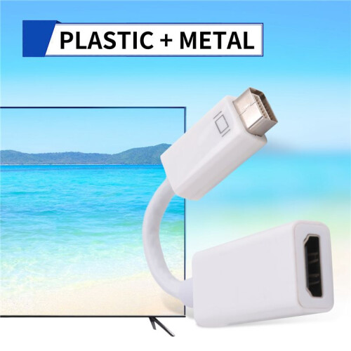 Blanc Cable adaptateur  DVI vers  pour 2
