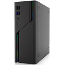 A09R  Computer Desktop Chassis Vuoto Pannello ARGB 5V Supporto 4USB Piccolo Alimentatore 1U Scheda Madre ITX