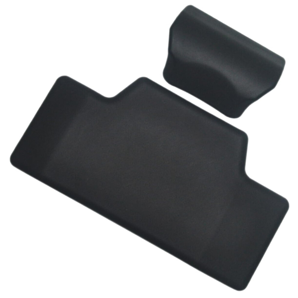 2Pcs Motorcycle Backrest Cushion Pad With Shockproof Support And Lumbar Pressure Relief 9382693211248