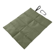 Camping Seat Pad 17.32x13.39x0.39Inch Foldable Sit Mat Picnic Cushion Portable Lightweight With Carabiner Clip